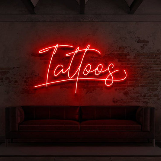 Tattoos Neon Dekor