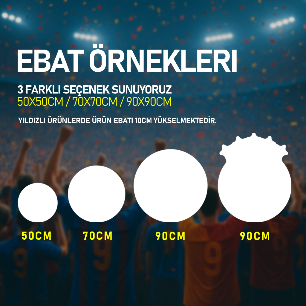 Takımını dekora çevir!