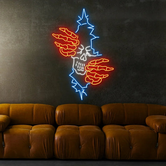 Kuru Kafa Neon Dekor