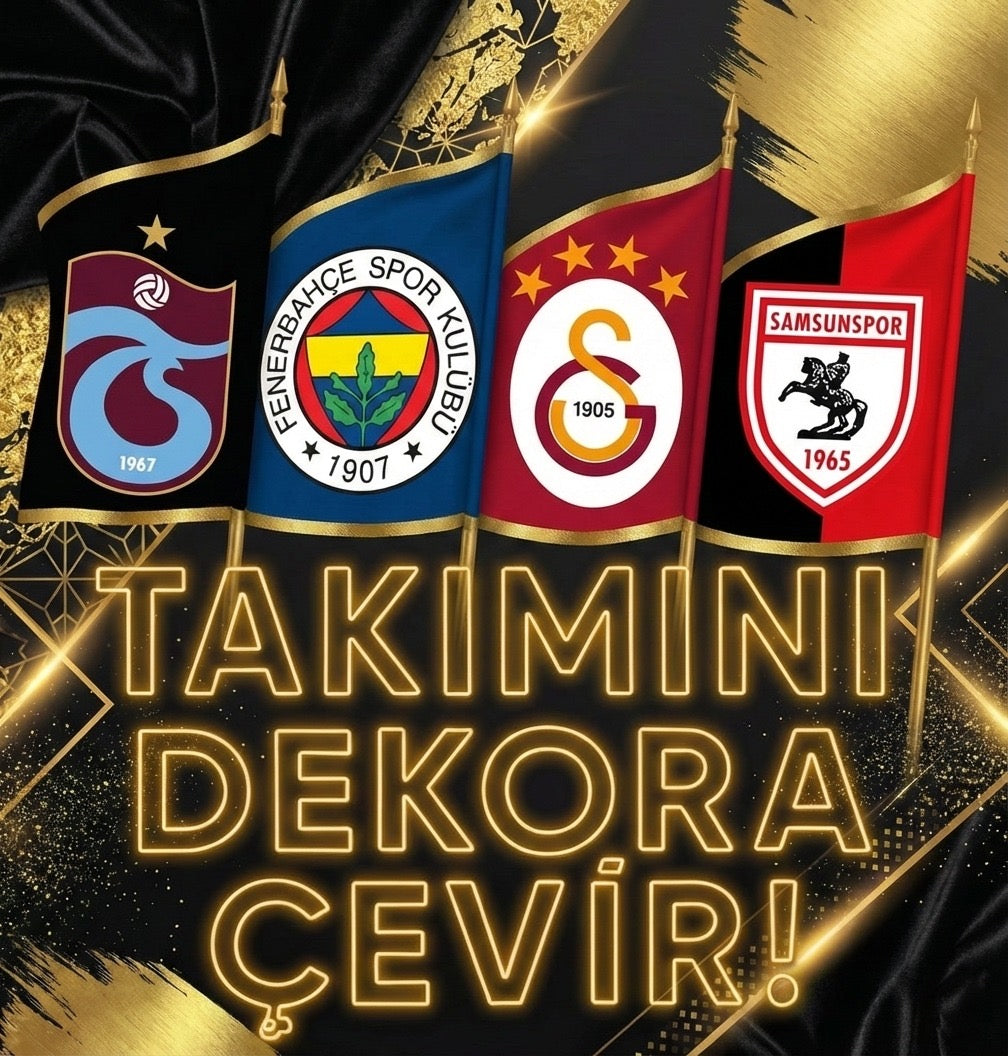 Takımını dekora çevir!