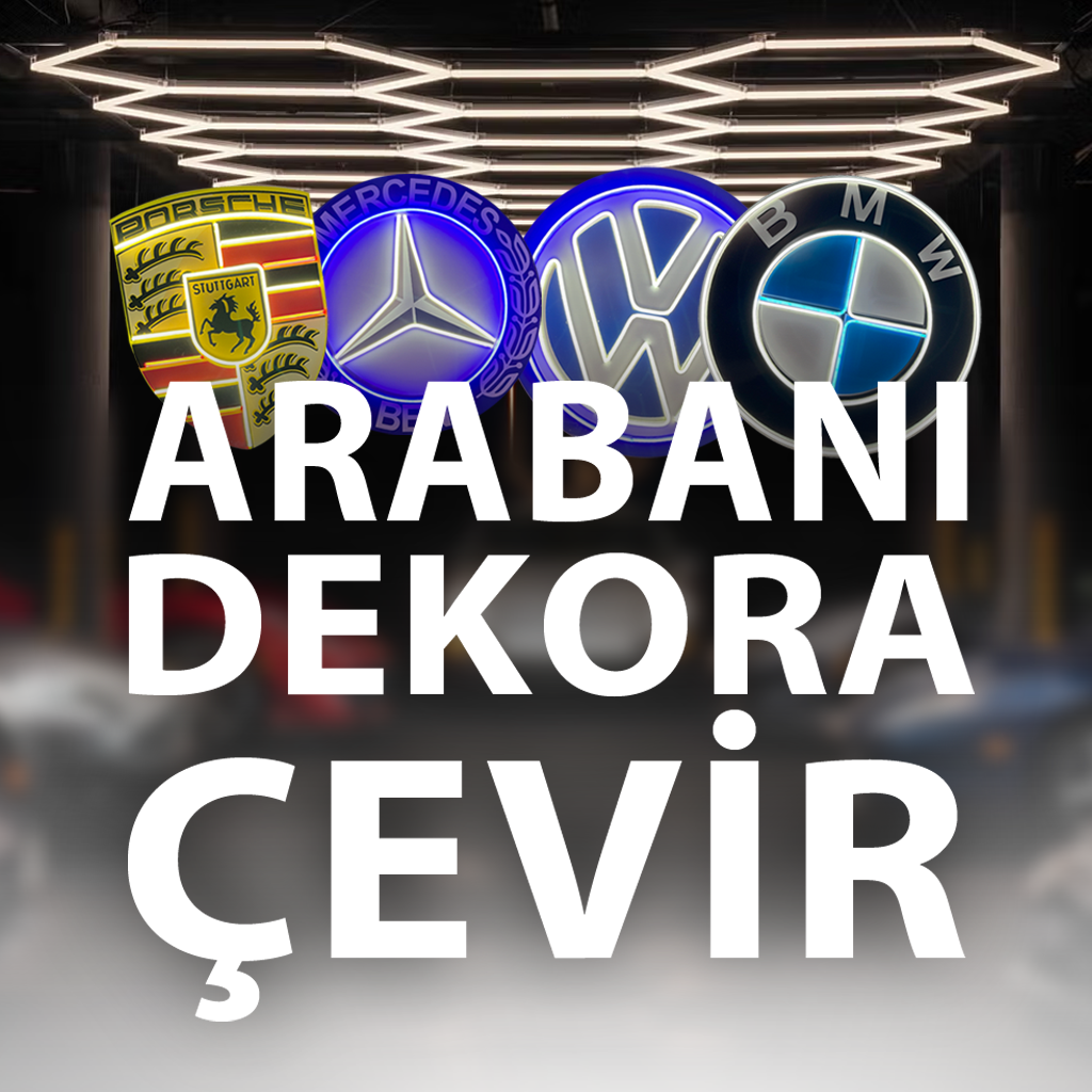 Arabanı dekora çevir! (Logo Özel)