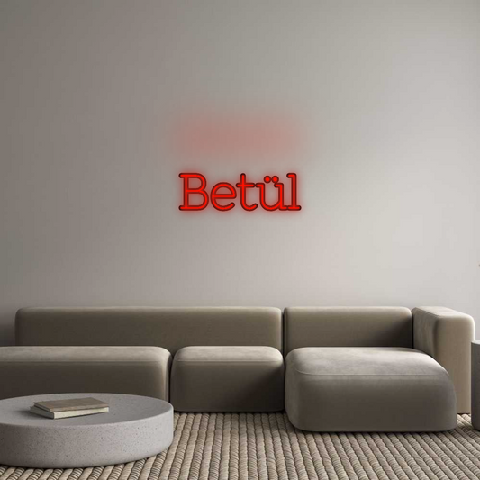 Özel Tasarım : Betül