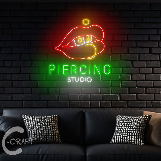 Piercing Studio Neon Dekor
