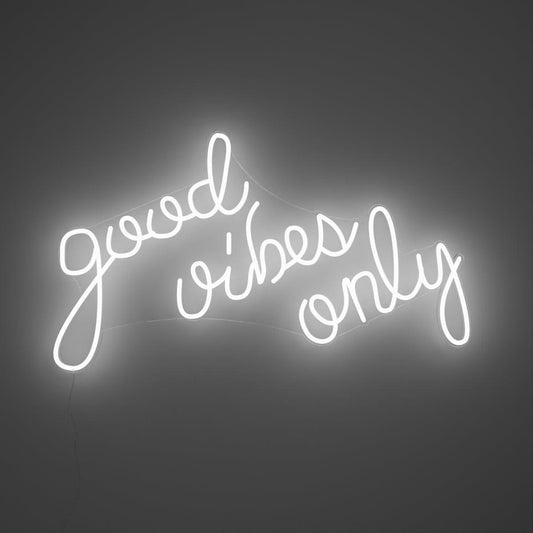Good Vibes Only - Neon Tabela - Neonbir