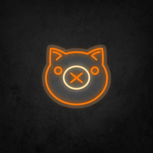 LED Neon Sign - Overwatch - Roadhog Player Icon - Neonbir