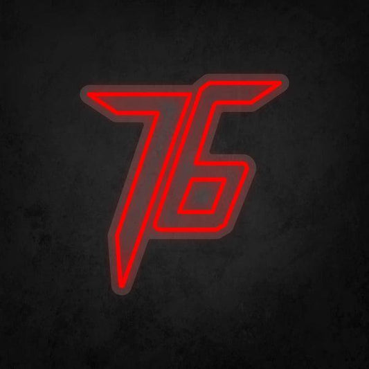 LED Neon Sign - Overwatch - Soldier 76 Player Icon - Neonbir
