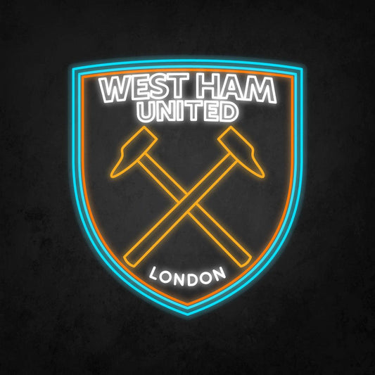 LED Neon Sign - West Ham United X Large - Neonbir
