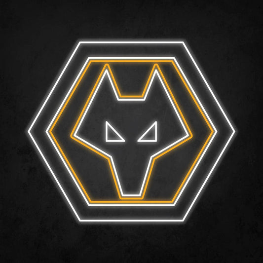 LED Neon Sign - Wolverhampton Wanderers X Large - Neonbir