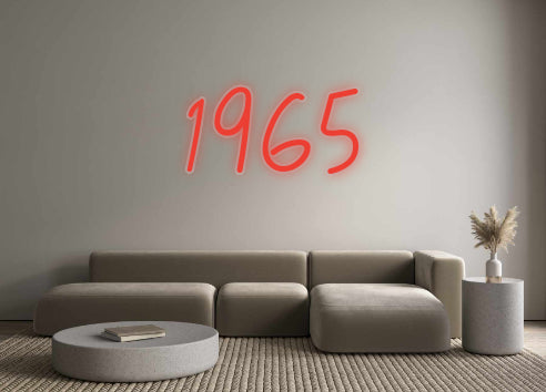 Özel Tasarım : 1965 - Neonbir