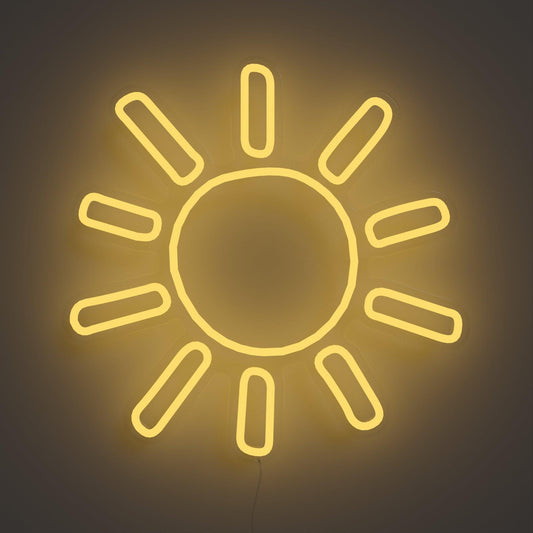 Solar Burst - Neon Tabela - Neonbir