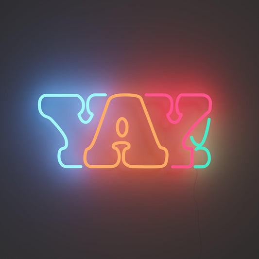 YAY! by Yoni Alter, Neon Tabela - Neonbir