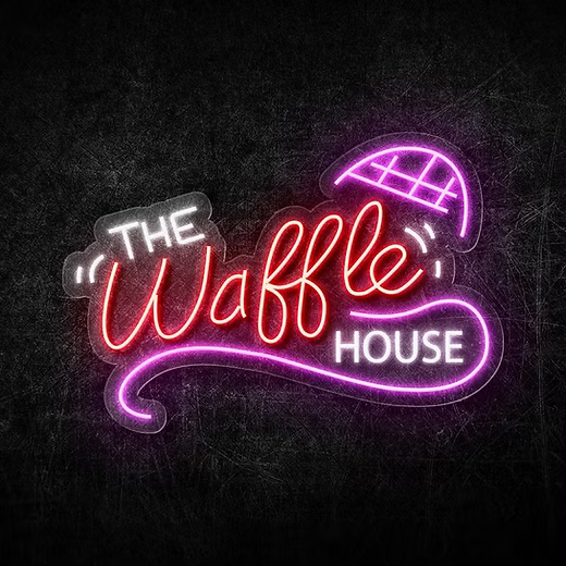 Waffle House Neon Tabela