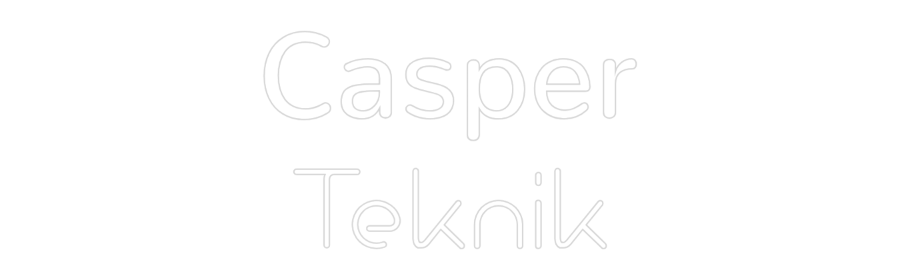 Özel Tasarım : Casper
Teknik