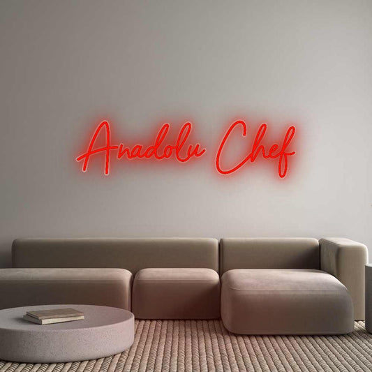 Özel Tasarım : Anadolu Chef