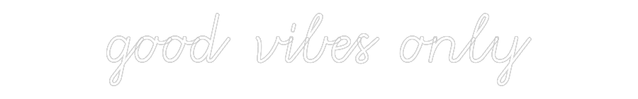 Özel Tasarım : good vibes only