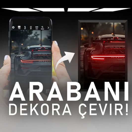 Arabanı dekora çevir!