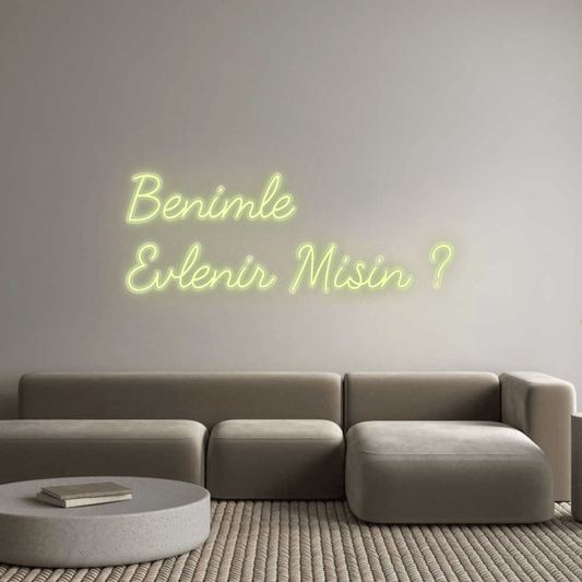 Özel Tasarım : Benimle 
Evl...
