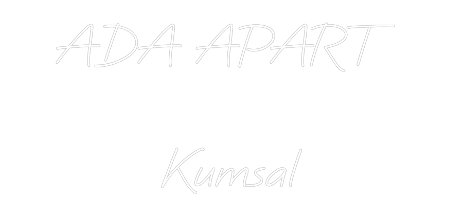 Özel Tasarım : ADA APART 

...