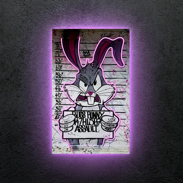 Bugs Bunny Neon Tablo