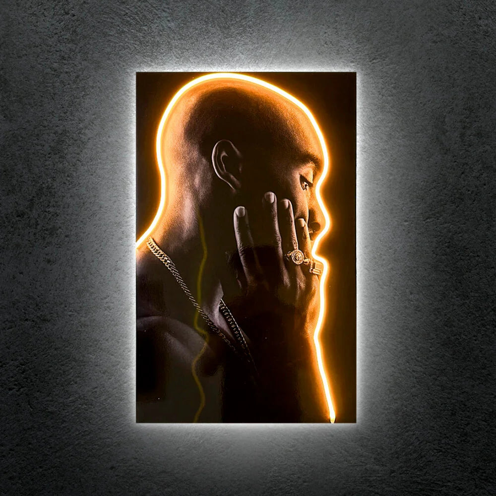 Tupac Neon Tablo
