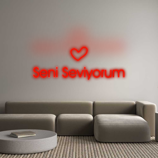 Özel Tasarım : 
Seni Seviy...