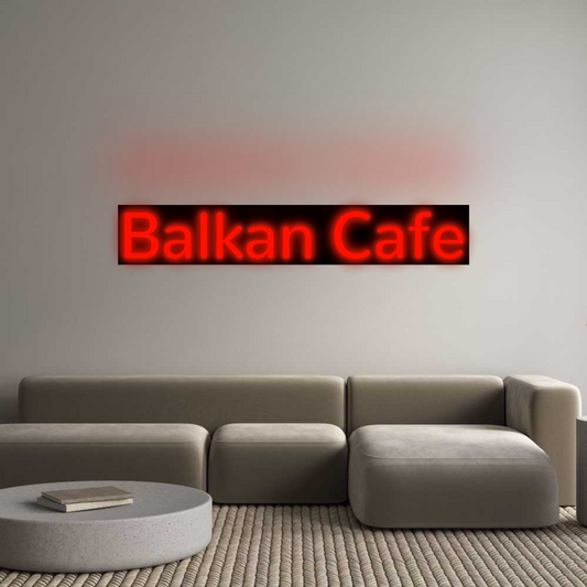 Özel Tasarım : Balkan Cafe
