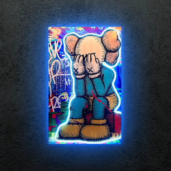 Kaws Exclusive Neon Tablo