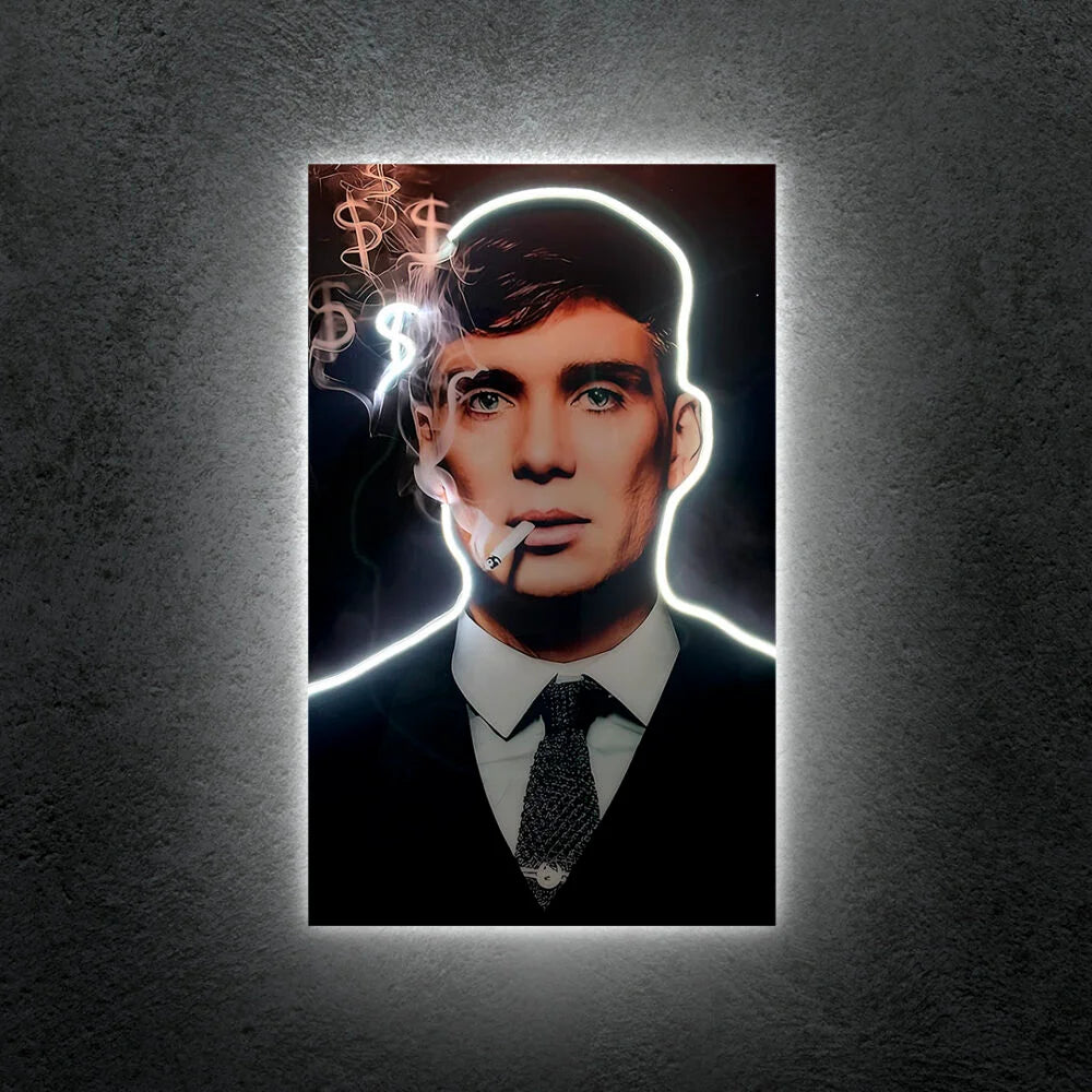 Thomas Shelby Neon Tablo
