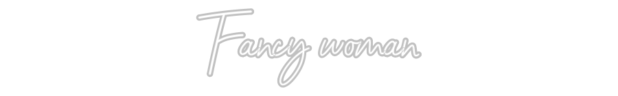 Özel Tasarım : Fancy woman