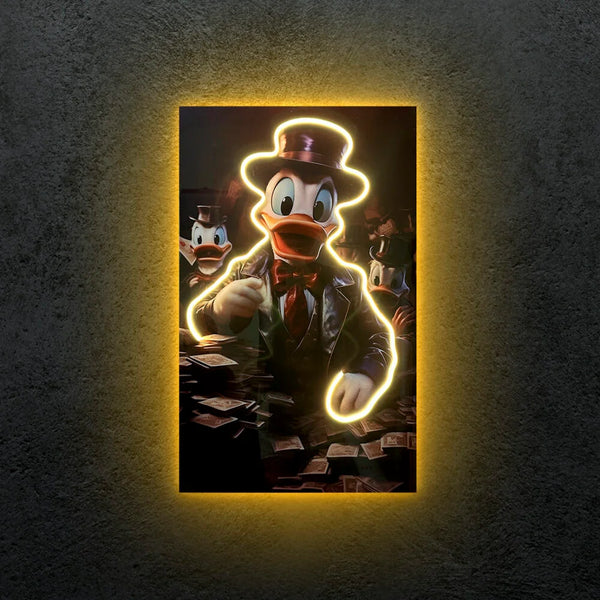 Mac Pato Neon Tablo