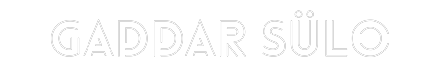 Özel Tasarım : GADDAR SÜLO