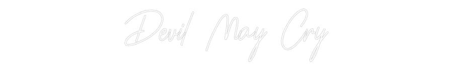 Özel Tasarım : Devil May Cry