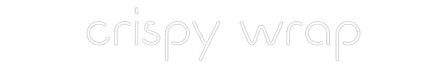 Özel Tasarım : crispy wrap