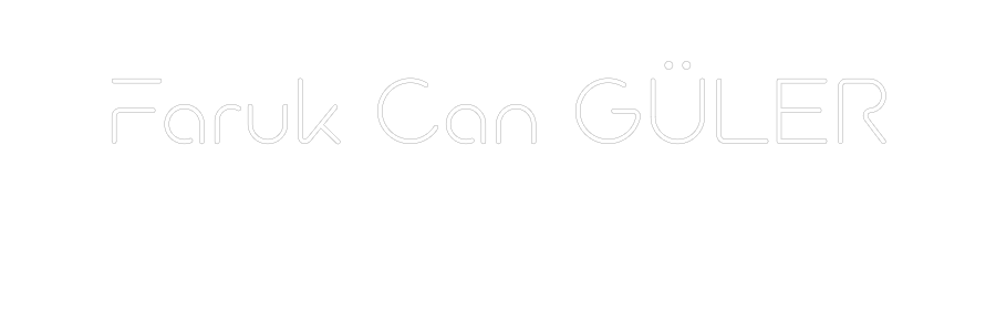 Özel Tasarım : Faruk Can GÜL...