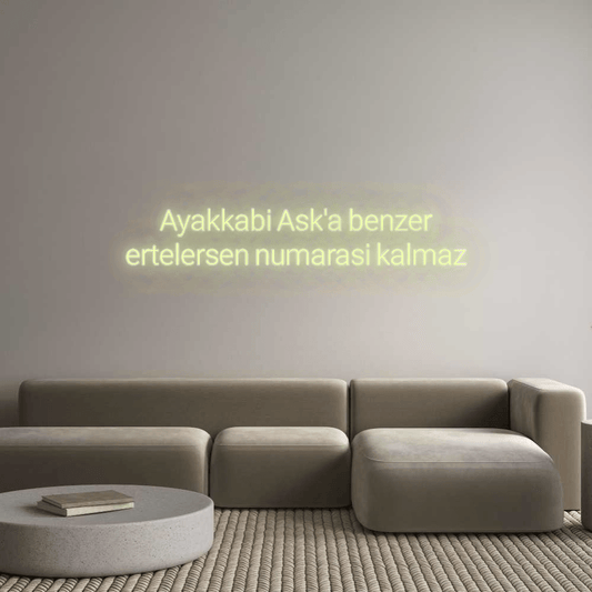 Özel Tasarım : Ayakkabi Ask'...