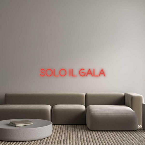 Özel Tasarım : Solo il gala