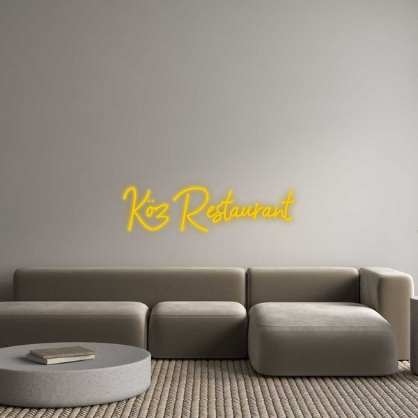 Özel Tasarım : Köz Restaurant