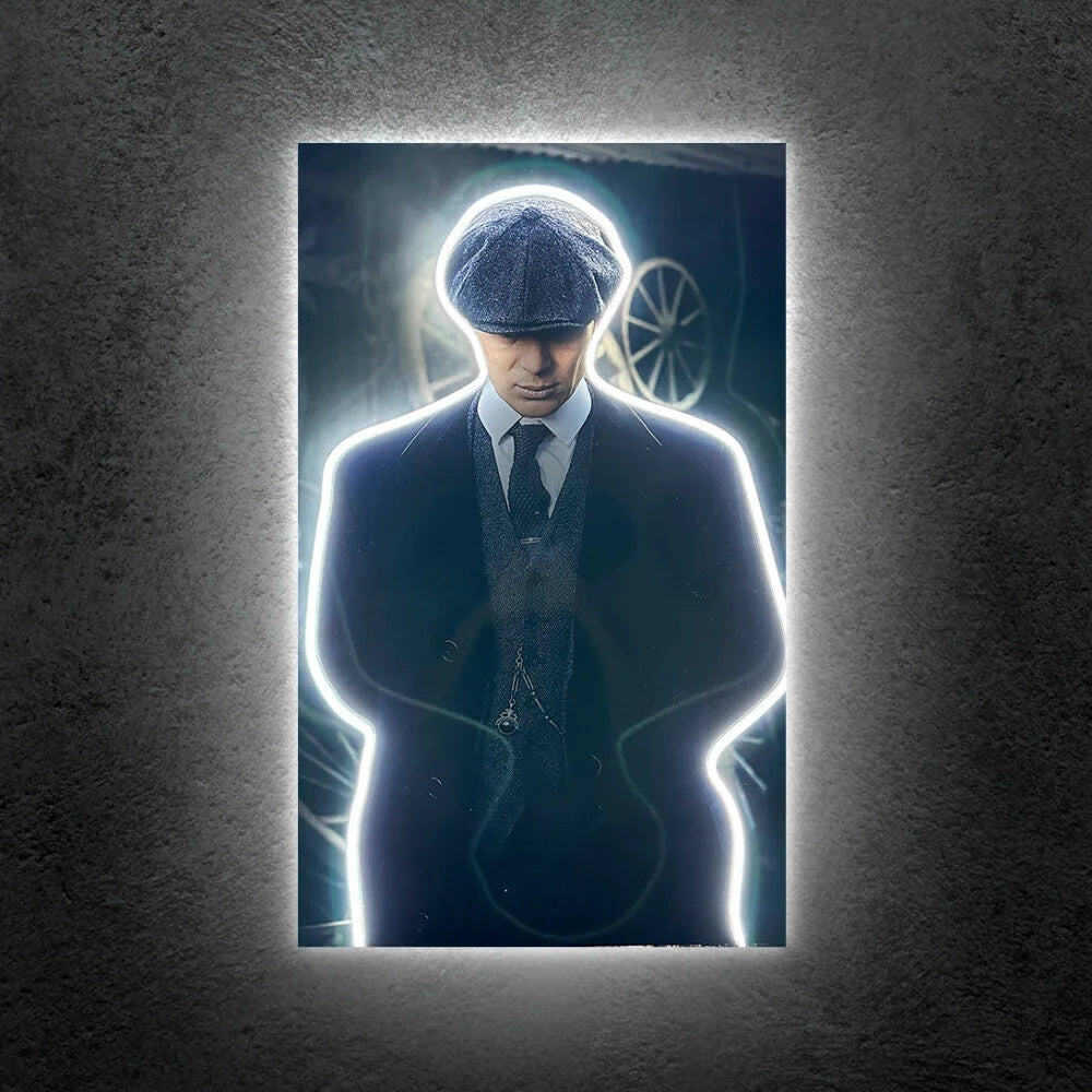 Tommy Shelby Neon Tablo