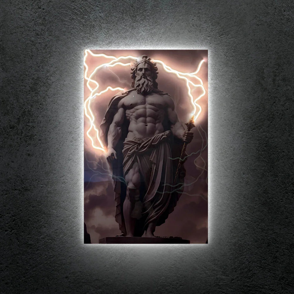 Exclusive Zeus  Neon Tablo