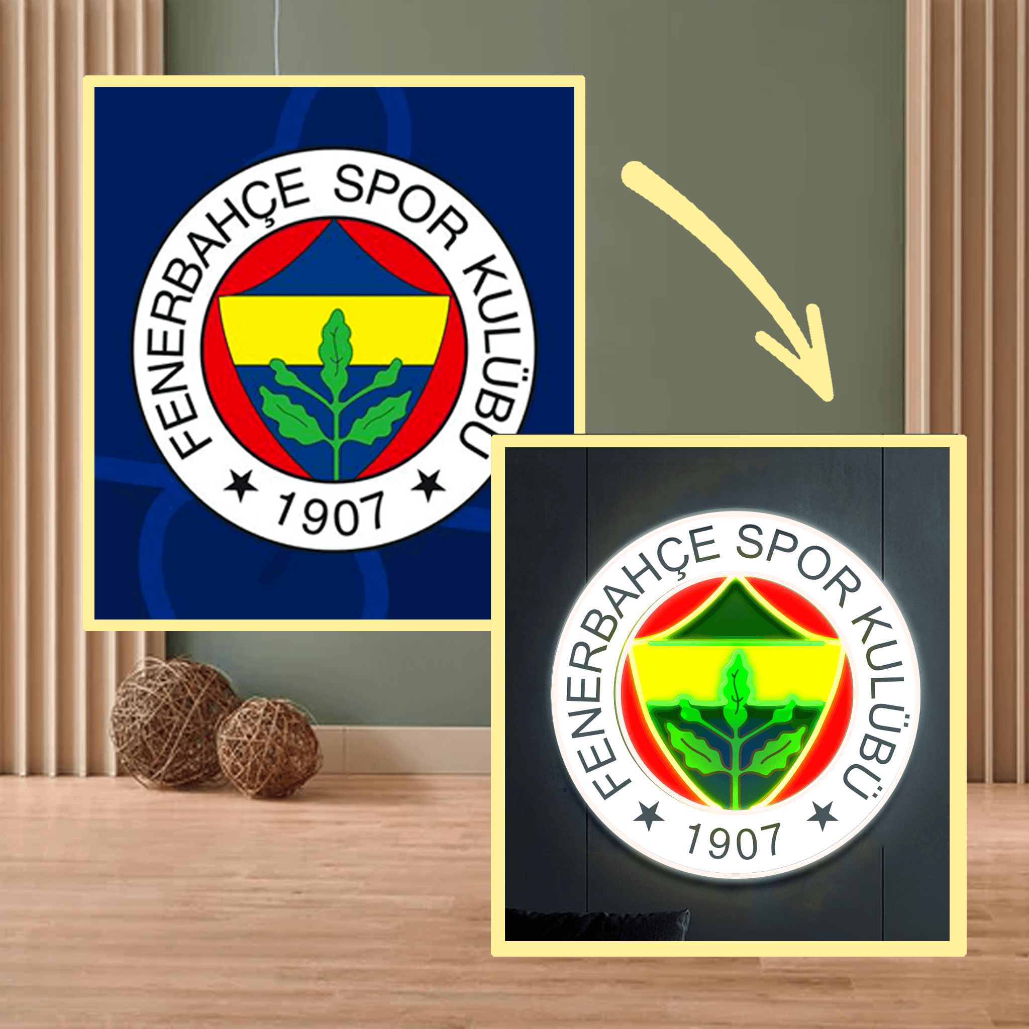 Fenerbahçe Taraftar Dekoru