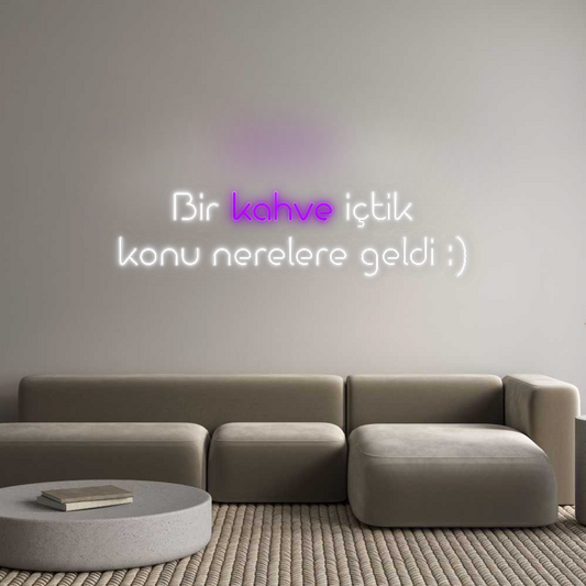 Özel Tasarım : Bir kahve içt...
