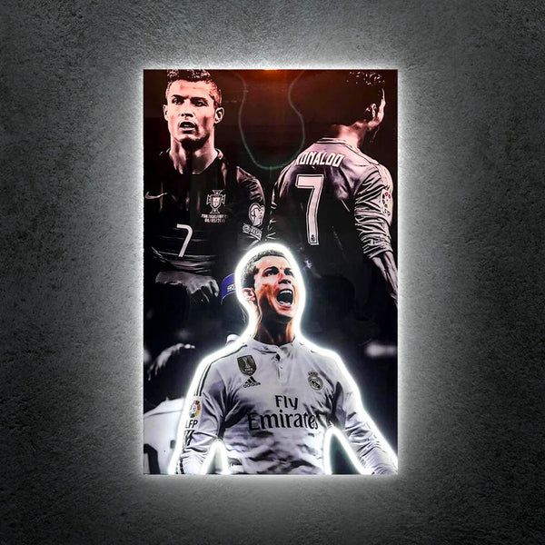 Cristiano Ronaldo  Neon Tablo