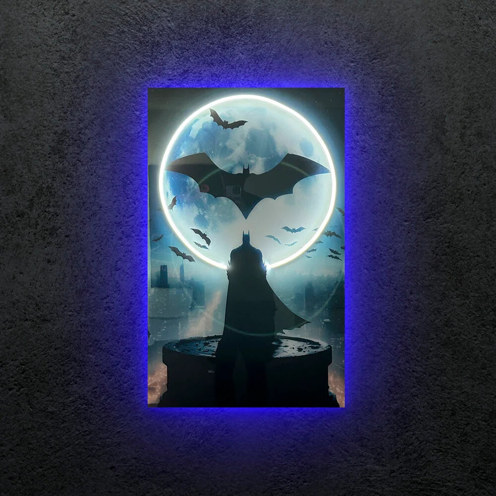 Batman Neon Tablo