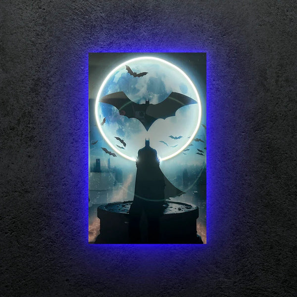 Batman Neon Tablo
