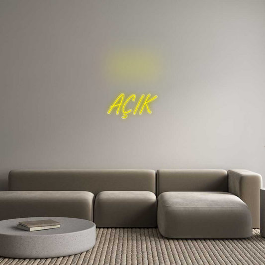 Özel Tasarım : AÇIK