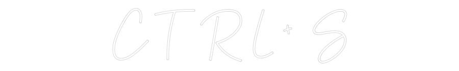 Özel Tasarım : C T R L +  S