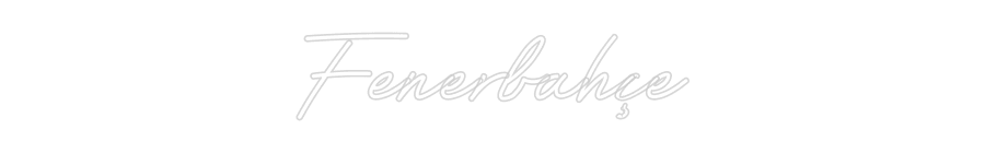 Özel Tasarım : Fenerbahçe