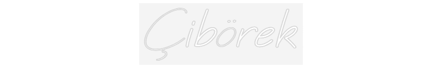 Özel Tasarım : Çibörek