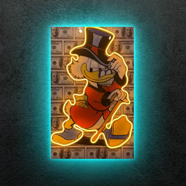 Mc Duck Exclusive Neon Tablo