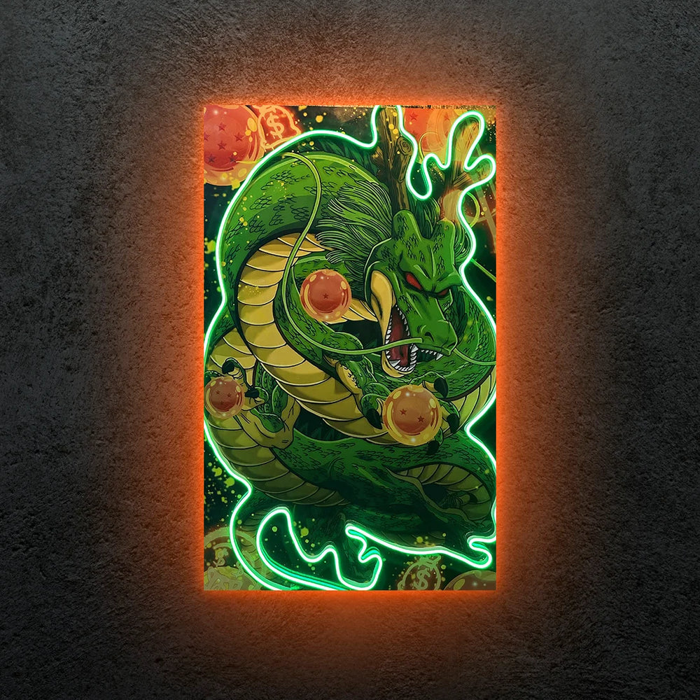 Shenlong Dikey Neon Tablo